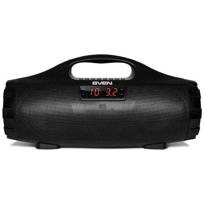 Sven Speaker PS-460, juodas (18W, Bluetooth, FM, USB, Micro SD, LED-display, 1800mA*h), SV-015237, Enceinte Bluetooth, Noir - Publicité Sven Speaker PS-460, juodas (18W, Bluetooth, FM, USB, Micro SD, LED-display, 1800mA*h), SV-015237, Enceinte Bluetooth, Noir - Publicité