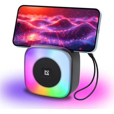 Defender Profitez du haut-parleur Bluetooth (5 h), Enceinte Bluetooth, Noir - Publicité Defender Profitez du haut-parleur Bluetooth (5 h), Enceinte Bluetooth, Noir - Publicité