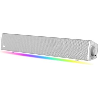 Creative SB GS3 w/RGB White (24 W, Stéréo), Barre de son, Blanc - Publicité Creative SB GS3 w/RGB White (24 W, Stéréo), Barre de son, Blanc - Publicité