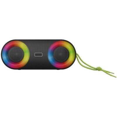 We-Vibe Enceinte Bluetooth portable WEENCBT10WIP65 RGB (noir) (FM, Bluetooth), Radio, Noir - Publicité We-Vibe Enceinte Bluetooth portable WEENCBT10WIP65 RGB (noir) (FM, Bluetooth), Radio, Noir - Publicité