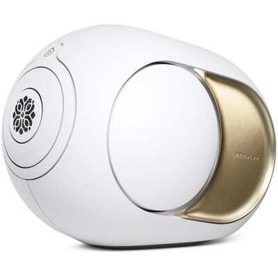 Devialet Phantom Ultimate 108 dB Opéra de Paris (1 pièce, 1100 W), Enceinte hifi + home cinéma, Blanc, Or - Publicité Devialet Phantom Ultimate 108 dB Opéra de Paris (1 pièce, 1100 W), Enceinte hifi + home cinéma, Blanc, Or - Publicité