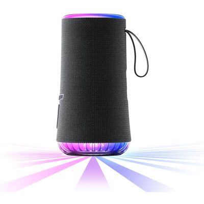 Anker Soundcore Glow (18 h), Enceinte Bluetooth, Noir - Publicité Anker Soundcore Glow (18 h), Enceinte Bluetooth, Noir - Publicité