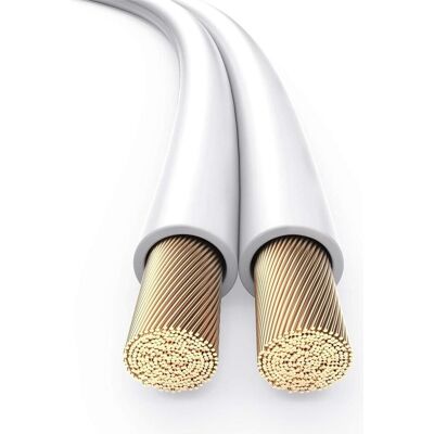 PureLink - OFC - Blanc - 2x2.5mm² 50m - Câble haut-parleur - Publicité PureLink - OFC - Blanc - 2x2.5mm² 50m - Câble haut-parleur - Publicité