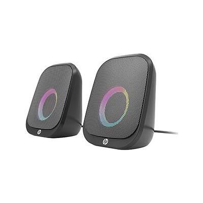 HP Haut-parleurs DHS-2113, 2.0, 6W, noir, Bluetooth, rétroéclairage, Haut-parleur PC, Noir - Publicité HP Haut-parleurs DHS-2113, 2.0, 6W, noir, Bluetooth, rétroéclairage, Haut-parleur PC, Noir - Publicité