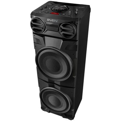 Sven PS-1900, Enceinte Bluetooth, Noir - Publicité Sven PS-1900, Enceinte Bluetooth, Noir - Publicité