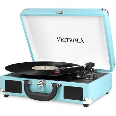 Victrola Journey, Platine, Turquoise - Publicité Victrola Journey, Platine, Turquoise - Publicité