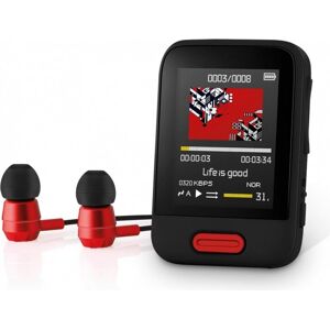 Lecteur MP3 MP4 Sencor SFP 7716RD 16GB Bluetooth - Publicité Lecteur MP3 MP4 Sencor SFP 7716RD 16GB Bluetooth - Publicité