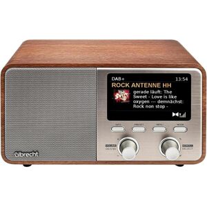 Albrecht DR 760 (DAB+ DAB, FM, Bluetooth), Radio, Argent, Marron - Publicité Albrecht DR 760 (DAB+ DAB, FM, Bluetooth), Radio, Argent, Marron - Publicité