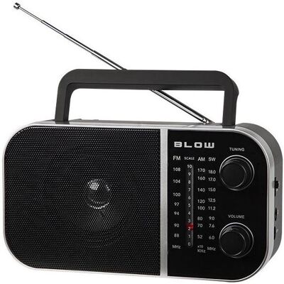 Récepteur radio Blow RA6 - Radio portable AM/FM - Publicité Récepteur radio Blow RA6 - Radio portable AM/FM - Publicité
