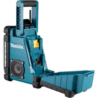 Makita DMR 116 RF Radio de chantier sans fil 14,4 - 18 V AM FM AUX + 2x batterie 3,0 Ah + chargeur (AM, FM, Fréquence radio (RF)), Radio, Noir - Publicité Makita DMR 116 RF Radio de chantier sans fil 14,4 - 18 V AM FM AUX + 2x batterie 3,0 Ah + chargeur (AM, FM, Fréquence radio (RF)), Radio, Noir - Publicité
