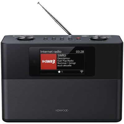 Kenwood CR-ST 120 S (DAB+ DAB, FM, Bluetooth, WiFi), Radio, Noir - Publicité Kenwood CR-ST 120 S (DAB+ DAB, FM, Bluetooth, WiFi), Radio, Noir - Publicité