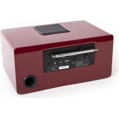 Block Smart Radio Aurora Red (DAB+ DAB, FM, Radio Internet, aptX, Bluetooth, NFC, UNDOC, WiFi), Radio, Rouge - Publicité Block Smart Radio Aurora Red (DAB+ DAB, FM, Radio Internet, aptX, Bluetooth, NFC, UNDOC, WiFi), Radio, Rouge - Publicité