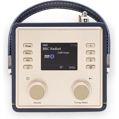 Roberts Revival Mini 2 (DAB, DAB+ DAB, FM, Bluetooth), Radio, Bleu - Publicité Roberts Revival Mini 2 (DAB, DAB+ DAB, FM, Bluetooth), Radio, Bleu - Publicité
