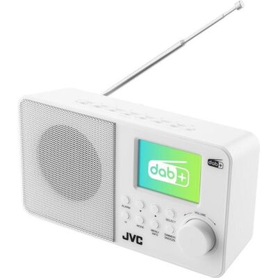 JVC RA-E611W-DAB Blanc - Radio - Publicité JVC RA-E611W-DAB Blanc - Radio - Publicité
