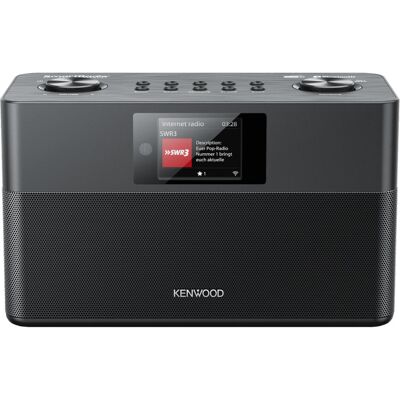 Kenwood CR-ST100S (DAB+ DAB, FM, Bluetooth, WiFi), Radio, Noir - Publicité Kenwood CR-ST100S (DAB+ DAB, FM, Bluetooth, WiFi), Radio, Noir - Publicité