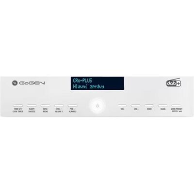 Radio cuisine GoGEN DAB 600 - Numérique/Analogique, Bluetooth, Réveil - Publicité Radio cuisine GoGEN DAB 600 - Numérique/Analogique, Bluetooth, Réveil - Publicité