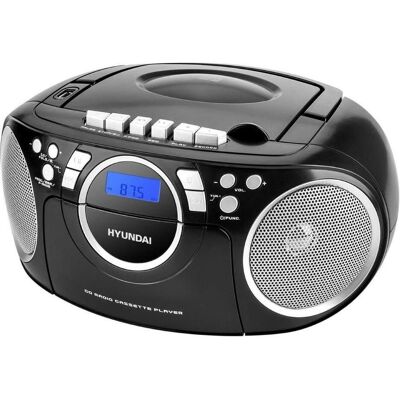 Hyundai Trc788au3bbl Lecteur CD portable - Portable CD Player - Publicité Hyundai Trc788au3bbl Lecteur CD portable - Portable CD Player - Publicité
