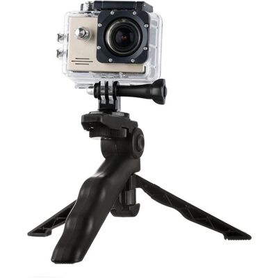 Hurtel Monter avec un mini trépied pour les caméras d'action GoPro SJCAM noir, Caméra d'action : accessoires, Noir - Publicité Hurtel Monter avec un mini trépied pour les caméras d'action GoPro SJCAM noir, Caméra d'action : accessoires, Noir - Publicité