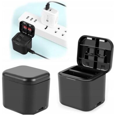 Puluz Ładowarka Usb Na 2x Akumulator Bateria Do Insta360 Insta 360 Ace Pro / Ace / Pu968b, Caméra d'action : accessoires, Noir - Publicité Puluz Ładowarka Usb Na 2x Akumulator Bateria Do Insta360 Insta 360 Ace Pro / Ace / Pu968b, Caméra d'action : accessoires, Noir - Publicité