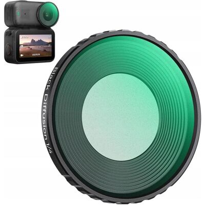 K&F Concept Filtr Black Diffusion 1/4 Efektowy Do Kamery Dji Osmo Nano Etui / Kf12.0031, Caméra d'action : accessoires, Noir - Publicité K&F Concept Filtr Black Diffusion 1/4 Efektowy Do Kamery Dji Osmo Nano Etui / Kf12.0031, Caméra d'action : accessoires, Noir - Publicité