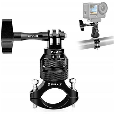 Puluz Uchwyt Kierownica 360s. Mocowanie Na Motor Rower Do Gopro Sjcam Xiaomi Dji / Pu796b, Caméra d'action : accessoires - Publicité Puluz Uchwyt Kierownica 360s. Mocowanie Na Motor Rower Do Gopro Sjcam Xiaomi Dji / Pu796b, Caméra d'action : accessoires - Publicité