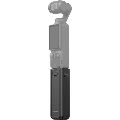 Telesin Poignée d'autonomie prolongée pour DJI Osmo Pocket 4/3, Caméra d'action : accessoires, Noir - Publicité Telesin Poignée d'autonomie prolongée pour DJI Osmo Pocket 4/3, Caméra d'action : accessoires, Noir - Publicité