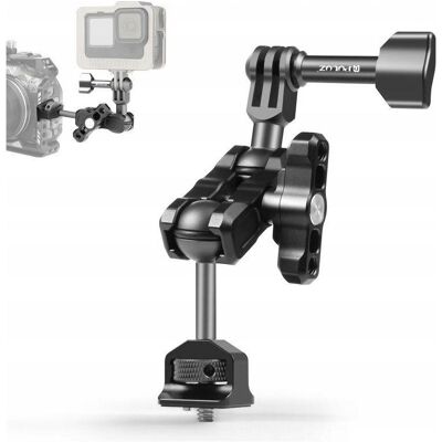 Puluz Bras de fixation 3D « Magic Arm » 1/4" pour GoPro / SJCAM / XIAOMI / DJI / Insta360 / PU842B, Caméra d'action : accessoires, Noir - Publicité Puluz Bras de fixation 3D « Magic Arm » 1/4" pour GoPro / SJCAM / XIAOMI / DJI / Insta360 / PU842B, Caméra d'action : accessoires, Noir - Publicité