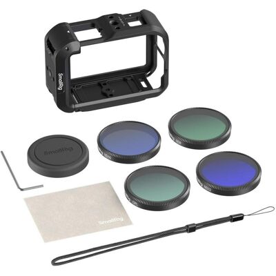 SmallRig 6374 Advanced Camera Cage Kit with Filters for DJI Osmo Action 6, Caméra d'action : accessoires, Multicolore - Publicité SmallRig 6374 Advanced Camera Cage Kit with Filters for DJI Osmo Action 6, Caméra d'action : accessoires, Multicolore - Publicité