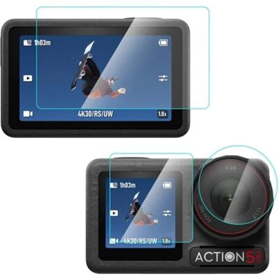 Puluz Verre trempé pour DJI Osmo Action 5 Pro (transparent), Caméra d'action : accessoires, Transparent - Publicité Puluz Verre trempé pour DJI Osmo Action 5 Pro (transparent), Caméra d'action : accessoires, Transparent - Publicité
