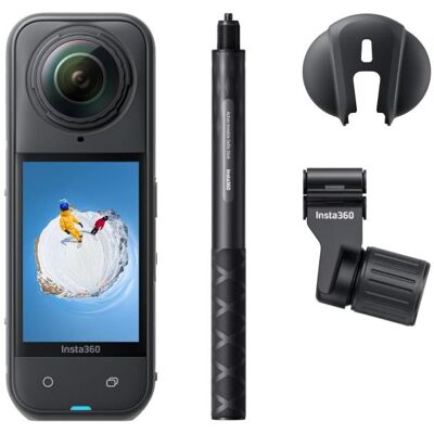 Insta360 X5 Ski Bundle (30p), Caméra d'action, Blanc - Publicité Insta360 X5 Ski Bundle (30p), Caméra d'action, Blanc - Publicité