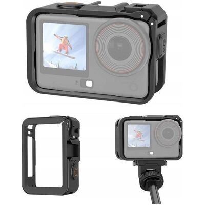Puluz Ramka Obudowa Frame Mount Camera Cage Uchwyt Klatka Do Dji Osmo Action 6 / Pu1088b, Caméra d'action : accessoires - Publicité Puluz Ramka Obudowa Frame Mount Camera Cage Uchwyt Klatka Do Dji Osmo Action 6 / Pu1088b, Caméra d'action : accessoires - Publicité