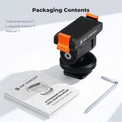K&F Concept Kf Magnetyczna Szybkozłączka Uchwyt Do Dji Osmo Action 6 / Nano / Gwint 1/4" + Iso / Kf12.0035, Caméra d'action : accessoires, Noir - Publicité K&F Concept Kf Magnetyczna Szybkozłączka Uchwyt Do Dji Osmo Action 6 / Nano / Gwint 1/4" + Iso / Kf12.0035, Caméra d'action : accessoires, Noir - Publicité