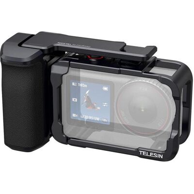 Telesin Street Shot Alluminium Set--Plume Air for DJI OSMO Action 6, Caméra d'action : accessoires, Noir - Publicité Telesin Street Shot Alluminium Set--Plume Air for DJI OSMO Action 6, Caméra d'action : accessoires, Noir - Publicité