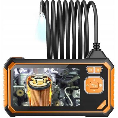 Caméra endoscopique, CAMÉRA D'INSPECTION DUO ENDOSCOPE DEUX CAMÉRAS 5M 7LED 2x Full HD LCD 5 5mm - Publicité Caméra endoscopique, CAMÉRA D'INSPECTION DUO ENDOSCOPE DEUX CAMÉRAS 5M 7LED 2x Full HD LCD 5 5mm - Publicité