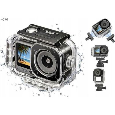 Puluz Boîtier étanche sous-marin résistant à l'eau jusqu'à 60 m pour DJI Osmo Action 6 / PU1119T, Caméra d'action : accessoires - Publicité Puluz Boîtier étanche sous-marin résistant à l'eau jusqu'à 60 m pour DJI Osmo Action 6 / PU1119T, Caméra d'action : accessoires - Publicité