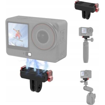 Puluz Magnetyczna Szybkozłączka Uchwyt Magnes Do Dji Osmo Action 6 / Nano / Na Mocowanie Gopro / Pu1070b, Caméra d'action : accessoires, Noir - Publicité Puluz Magnetyczna Szybkozłączka Uchwyt Magnes Do Dji Osmo Action 6 / Nano / Na Mocowanie Gopro / Pu1070b, Caméra d'action : accessoires, Noir - Publicité