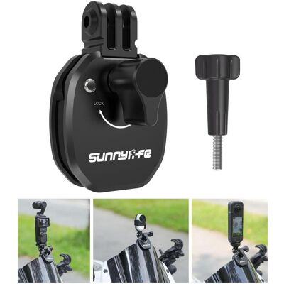 Sunnylife Uchwyt Mocowanie Na Szybę Motor Motocykl Do Gopro Sjcam Xiaomi Dji Insta360 / Zj846-d, Caméra d'action : accessoires, Noir - Publicité Sunnylife Uchwyt Mocowanie Na Szybę Motor Motocykl Do Gopro Sjcam Xiaomi Dji Insta360 / Zj846-d, Caméra d'action : accessoires, Noir - Publicité