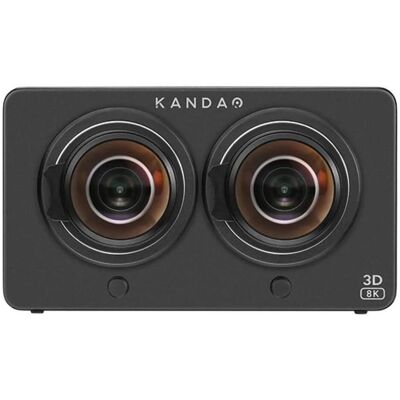 Kandao Caméra VR CAM 8K 3D VR180 (30p, WiFi), Caméra d'action, Noir - Publicité Kandao Caméra VR CAM 8K 3D VR180 (30p, WiFi), Caméra d'action, Noir - Publicité