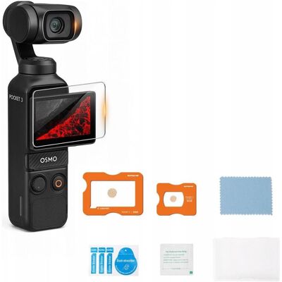 Sunnylife Osłona Szkło Na Ekran + Obiektyw Powłoki Ar Do Kamery Dji Osmo Pocket 3 / Op3-bhm992, Caméra d'action : accessoires, Transparent - Publicité Sunnylife Osłona Szkło Na Ekran + Obiektyw Powłoki Ar Do Kamery Dji Osmo Pocket 3 / Op3-bhm992, Caméra d'action : accessoires, Transparent - Publicité