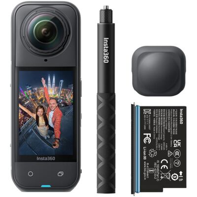 Insta360 X5 Starter Bundle (30p, Bluetooth, WiFi), Caméra d'action, Noir - Publicité Insta360 X5 Starter Bundle (30p, Bluetooth, WiFi), Caméra d'action, Noir - Publicité