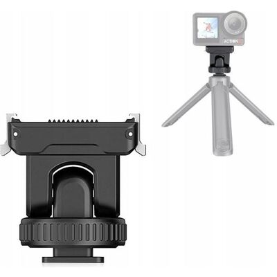 Puluz Szybkozłączka Uchwyt na Gwint 1/4" Stopkę ISO do DJI Osmo Action 3 / 4 / 5 Pro / PU727B, Caméra d'action : accessoires, Noir - Publicité Puluz Szybkozłączka Uchwyt na Gwint 1/4" Stopkę ISO do DJI Osmo Action 3 / 4 / 5 Pro / PU727B, Caméra d'action : accessoires, Noir - Publicité