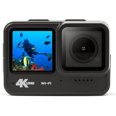 Trevi Action Camera GO 2600 4K (Bluetooth, WiFi), Caméra d'action, Noir - Publicité Trevi Action Camera GO 2600 4K (Bluetooth, WiFi), Caméra d'action, Noir - Publicité