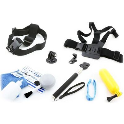 Xrec Kit monopode / bouée / tête et fixation thoracique pour GoPro Hero / SJCAM, Caméra d'action : accessoires, Multicolore - Publicité Xrec Kit monopode / bouée / tête et fixation thoracique pour GoPro Hero / SJCAM, Caméra d'action : accessoires, Multicolore - Publicité