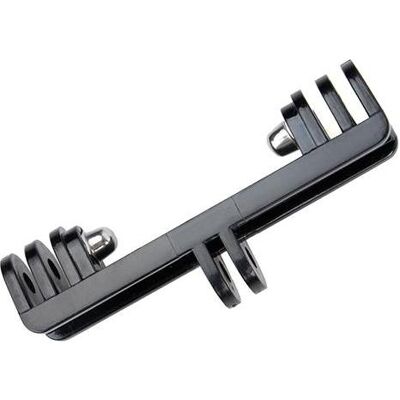 Xrec Support pour rail pouvant accueillir deux caméras GoPro Hero 7, 6, 5 + 4, 3+, 3 et 2, Caméra d'action : accessoires, Noir - Publicité Xrec Support pour rail pouvant accueillir deux caméras GoPro Hero 7, 6, 5 + 4, 3+, 3 et 2, Caméra d'action : accessoires, Noir - Publicité