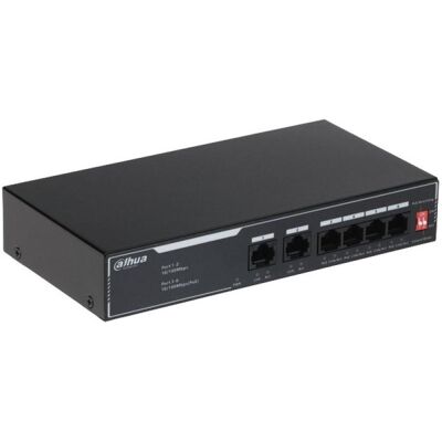 Dahua Switch Technology SWITCH SF1006LP, Caméra réseau : accessoires - Publicité Dahua Switch Technology SWITCH SF1006LP, Caméra réseau : accessoires - Publicité