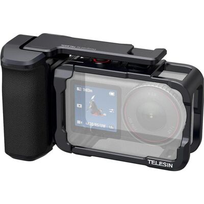Telesin Street Shot Alluminium Set--Plume Air for DJI OSMO Action 6, Caméra d'action : accessoires, Noir - Publicité Telesin Street Shot Alluminium Set--Plume Air for DJI OSMO Action 6, Caméra d'action : accessoires, Noir - Publicité