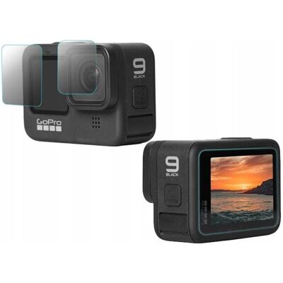 Sunnylife Osłona Szkło 3w1 Na Ekran Lcd + Obiektyw Do Gopro Hero 9 / 10 / 11 Black Go-ghm648-1, Caméra d'action : accessoires, Transparent - Publicité Sunnylife Osłona Szkło 3w1 Na Ekran Lcd + Obiektyw Do Gopro Hero 9 / 10 / 11 Black Go-ghm648-1, Caméra d'action : accessoires, Transparent - Publicité