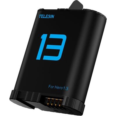 Telesin Battery For GoPro 13, Caméra d'action : accessoires, Noir - Publicité Telesin Battery For GoPro 13, Caméra d'action : accessoires, Noir - Publicité