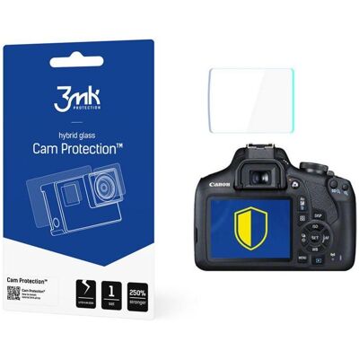 Verre de protection hybride 3MK pour Canon EOS 2000D - Appareil photo - Publicité Verre de protection hybride 3MK pour Canon EOS 2000D - Appareil photo - Publicité