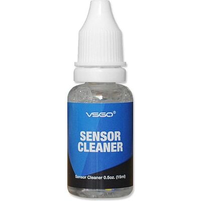 VSGO Fluide Sensor Cleaner 15 ml, Nettoyage de l'appareil photo - Publicité VSGO Fluide Sensor Cleaner 15 ml, Nettoyage de l'appareil photo - Publicité